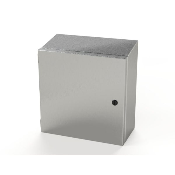 1/4 Turn Latch Electrical Enclosures, 12 in H, 6 in D, 12 in W, NEMA 3R, 4, 4X, 12, 13